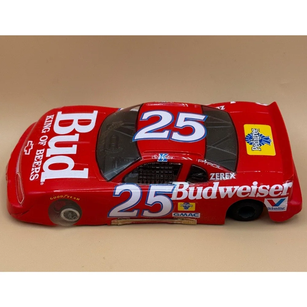 🏁 Vintage Parma Flexi 2 Budweiser #25 Slot Car 4